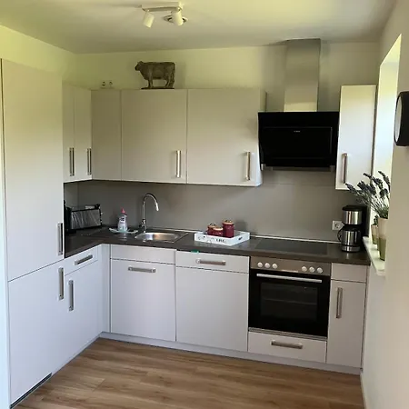 Appartement Ruhige Komfortwohnung Mit Terrasse Im Gruenen *